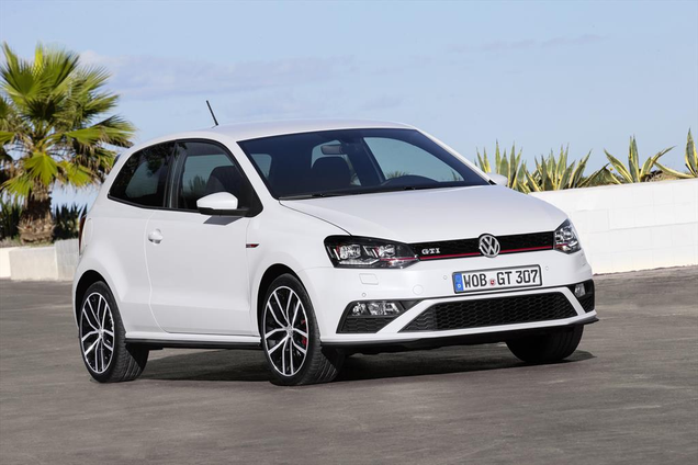 The Polo GTI, this image also belongs to Autocosmos.com, despite no watermark